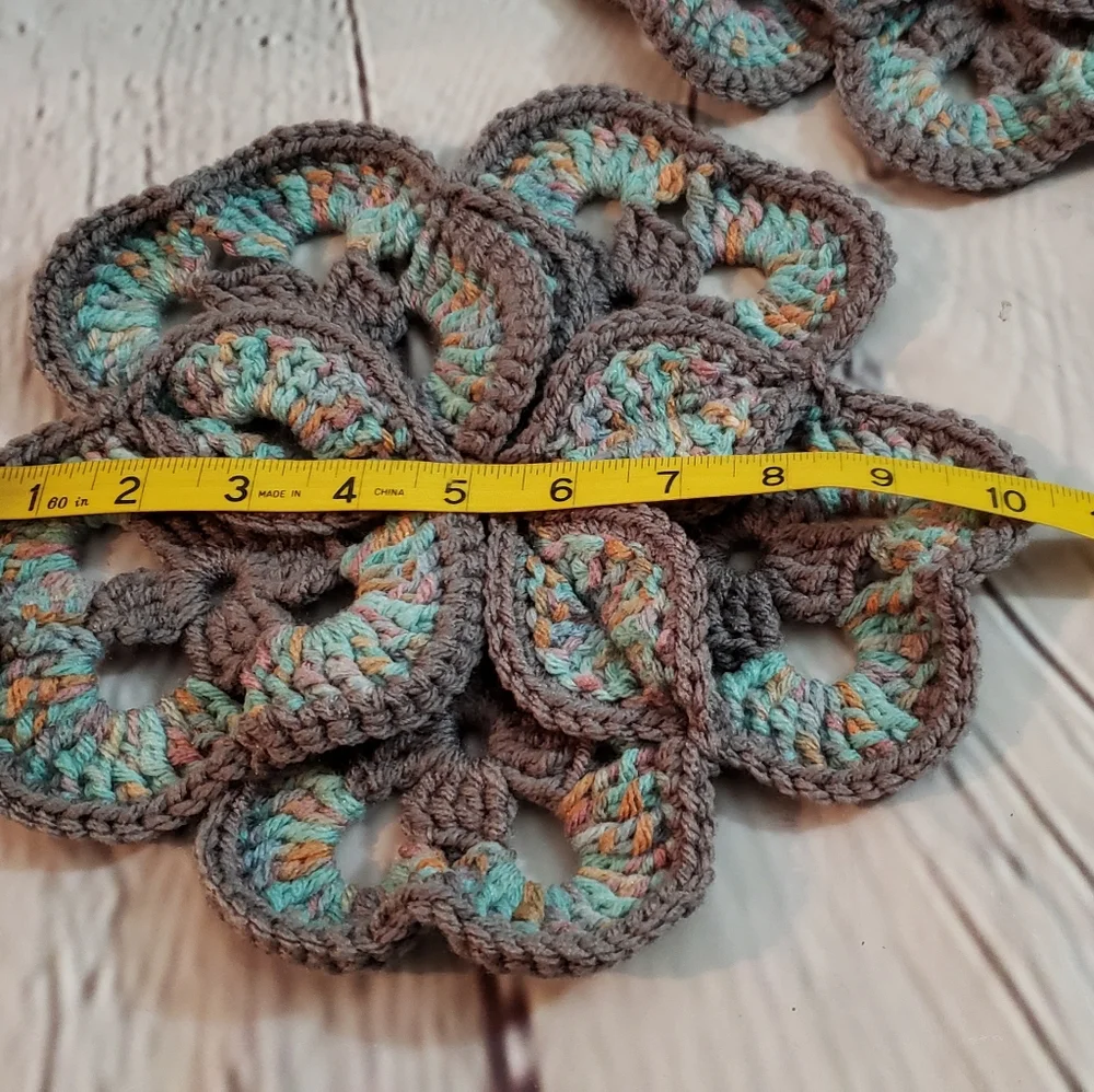 Flower Pot Holders Trivets Set of 3